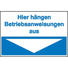 Hinweisschild SafetyMarking® aus Hart-PVC
