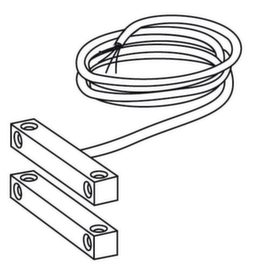 Kabelreedkontakt GfS, für Tagalarm