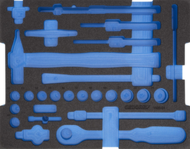 GEDORE EI-1100-01 Schaumstoffmodul 2/2 L-BOXX 136 leer