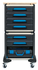 GEDORE 1110 WMW S-02 WorkMo B2 mit Werkzeugsortiment 72-tlg