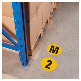 Buchstaben zur Bodenmarkierung "X"