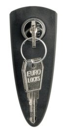 C+P Schloss-Schutzblende Evolo PLUS mit Nummernsteckplatz für Spind