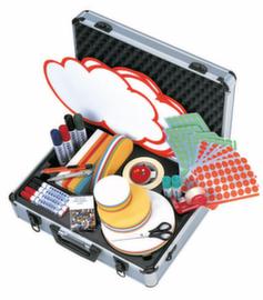 Franken mallette de conférencier Profi avec 2567 piècesavec bandoulièreen aluminium argenté