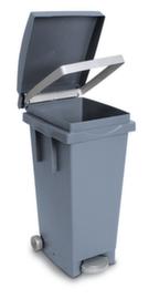 Poubelle à pédale mobile capacité 80 l