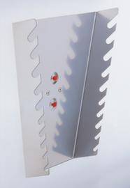 Kappes Porte-clés à anneau RasterPlan®p. plaque perforéep. 10 piècesverticalHxl 255x225 mm