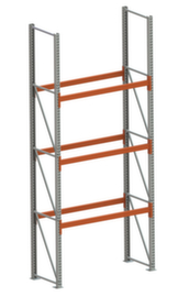META Rayonnage à palettes MULTIPAL pour 4 palettes, largeur 1825 mm, 4 niveaux de stockage