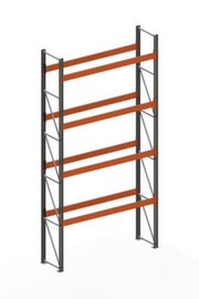 META Rayonnage à palettes MULTIPAL pour 10 palettes, largeur 2900 mm, 5 niveaux de stockage
