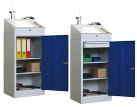 PAVOY Armoire avec pupitre avec 2 tablettes