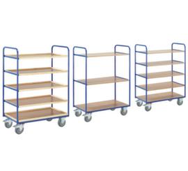 Rollcart Chariot à étagères force 250 kg