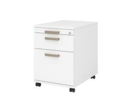 Conteneur à roulettes Up and Down avec tiroir HR, 1 tiroir(s), blanc/blanc