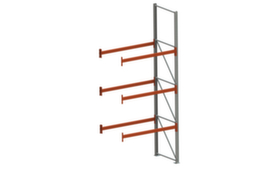 META Rayonnage à palettes MULTIPAL pour 8 palettes, largeur 1825 mm, 4 niveaux de stockage