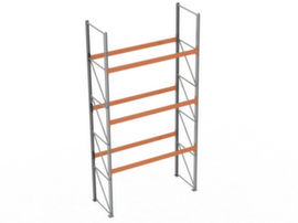 META Rayonnage à palettes MULTIPAL pour 12 palettes, largeur 2870 mm, 4 niveaux de stockage