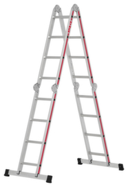 Hymer échelle pliante polyvalente quatre parties SC 40