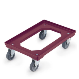 Plateau roulant léger pour bac norme Europe