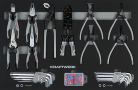 KRAFTWERK® Garniture de pinces 78 pcs.
