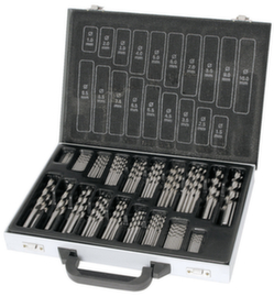 KRAFTWERK® Magasin de 170 forets hélicoïdaux HSS-G 1-10 mm