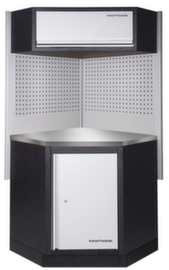 KRAFTWERK® MOBILIO élément d'angle compact avec paroi perforée