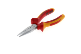 VDE 8132-160 H Pince VDE à bec plat avec isolation par gaine 160 mm