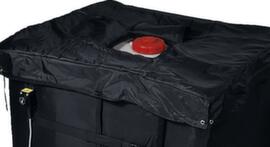 Coiffe d’isolation pour enveloppe chauffante pour IBC