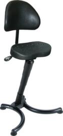 meychair Siège assis-debout Futura Professional AF5R avec dossier, hauteur d’assise 620 - 830 mm