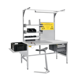 ERGO-line établi ESD BASIC 4 avec équipement complet