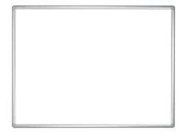 Franken tableau blanc pour glissière murale modulaire, hauteur x largeur 1200 x 1800 mm