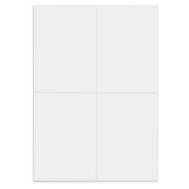 Étiquette opaque de masquage (100 planches)