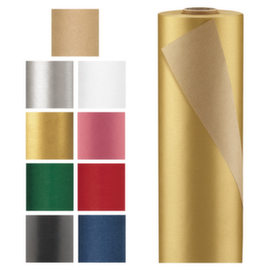 Papier kraft rouge classique en rouleau