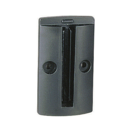 Platine murale de réception noir