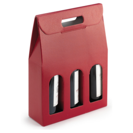 Boîte bouteille effet Lézard (pour 3 bouteilles)