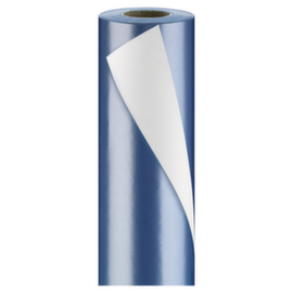 Papier cadeau bleu avec effet nacré