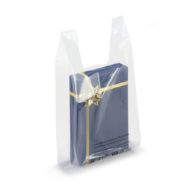 500 sacs plastique transparents à bretelles