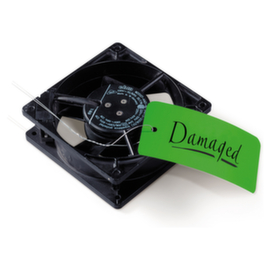 Étiquette industrielle PEHD 110 x 55  mm vert