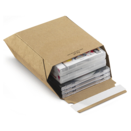 100 pochette carton rigide à fermeture adhésive Maxi RAJA