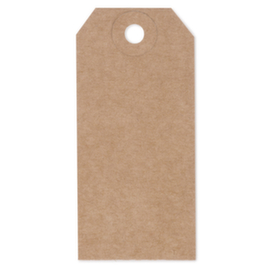 1000 étiquettes américaines en kraft (sans attache)