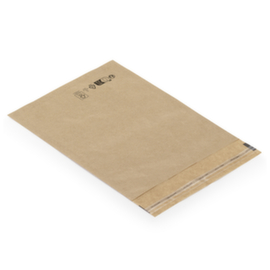 1000 sacs en papier kraft à fermeture adhésive