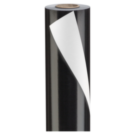 Papier cadeau noir pelliculé