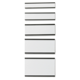 100 portes-étiquettes magnétiques (prédécoupées)