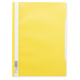 50 chemises jaunes en plastique DURABLE