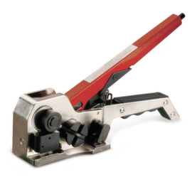 Tendeur-sertisseur universel pour feuillard polypropylène et polyester 16 mm