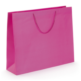 25 sacs pelliculés rose effet mat