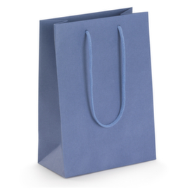 25 sacs pelliculés bleu marine effet mat