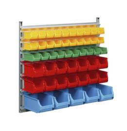 Étagère murale avec bacs à bec