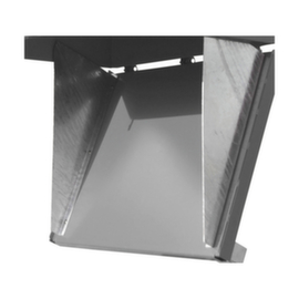 Parois de centrage pour conteneur à fond ouvrant