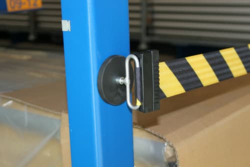 Wandgurtsystem Mag Mount mit Magnetbefestigung, Gurtlänge 22 m