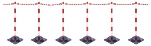 Moravia Kettenständer-Set GUARDA mit 10 m Kette, Länge 10 m