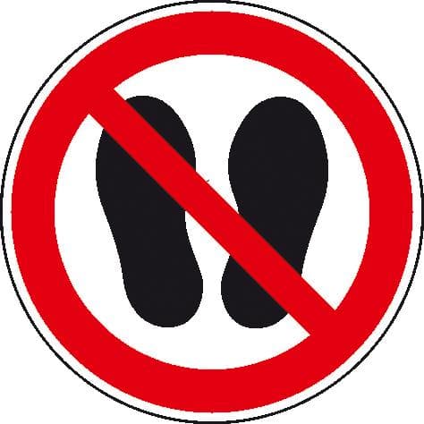 Verbotsschild