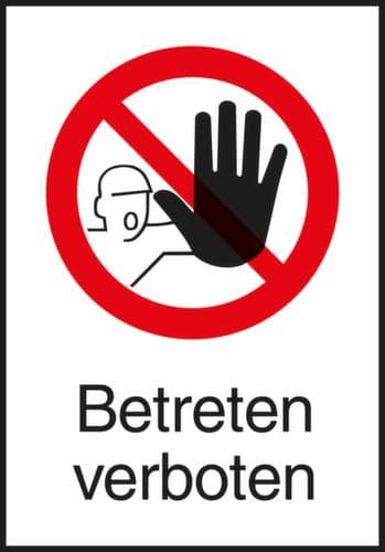 Verbotsschild