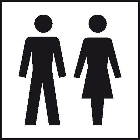 WC-Schild