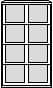 Bisley Hängeregistraturschrank Light, 3 Auszüge, oxfordblau/oxfordblau